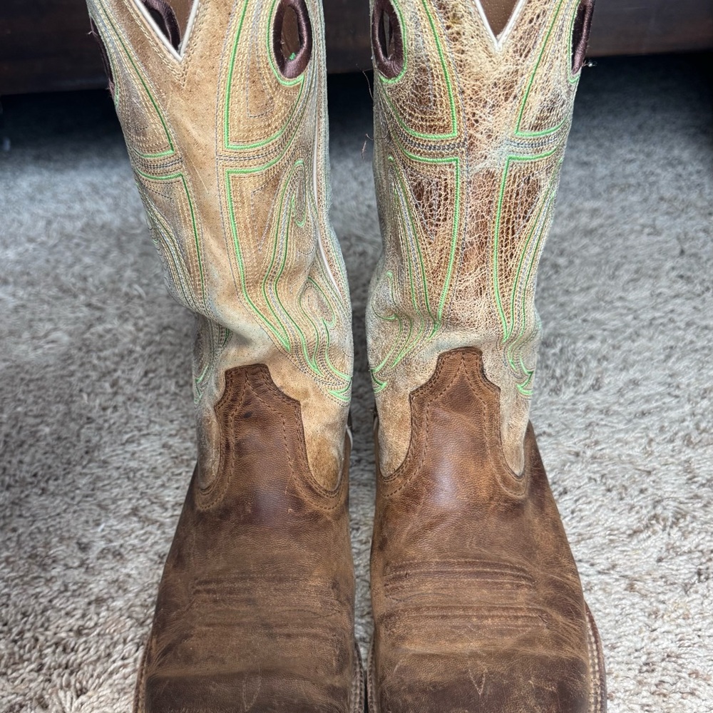 Ariat Tan Leather Upper Boots